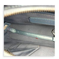 Gabrielle Small Iridescent Purple Blue Shoulder Bag in Calfskin, Mixed hardware