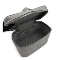 D-Lite Vanity Bag Grey in Canvas, Silver hardware