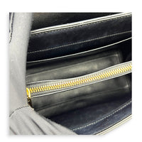 16 Top Handle Bag Black in Calfskin, Gold hardware