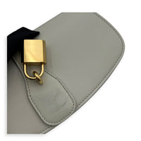 Tabou Shoulder Bag White in Calfskin, Gold hardware