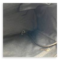 2.55 Black Tote Bag in Nubuck, Ruthenium hardware