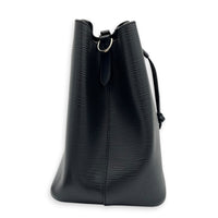 NeoNoe Bucket Bag Black in Epi Leather, Silver hardware