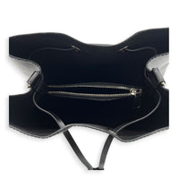 NeoNoe Bucket Bag Black in Epi Leather, Silver hardware