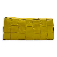 Cassette Crossbody Bag Yellow in Calfskin