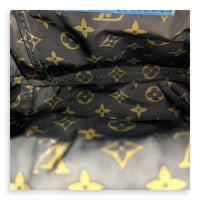 Palm Springs Pillow Black Backpack in Nylon, Gold hardware