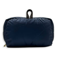 Palm Springs Pillow Black Backpack in Nylon, Gold hardware