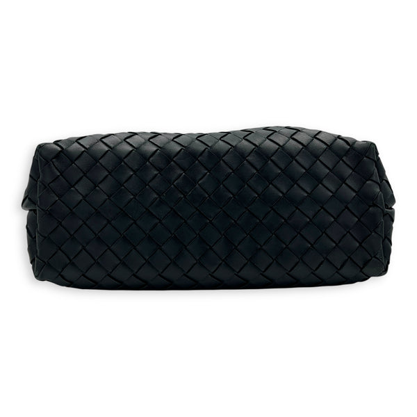 Andiamo Top Handle Bag Medium Black in Nappa Leather, Gold hardware