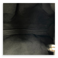 Deco Tote Bag Black in Calfskin, Silver hardware