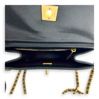 23A Backpack in Caviar Leather, Gold hardware