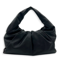 The Pouch Shoulder Bag Black in Lambskin