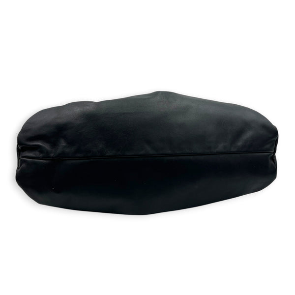 The Pouch Shoulder Bag Black in Lambskin