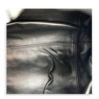 The Pouch Shoulder Bag Black in Lambskin