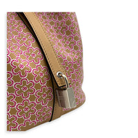 Picotin 18 Daisy Chai/Rose/White Top Handle Bag in Swift, Palladium hardware