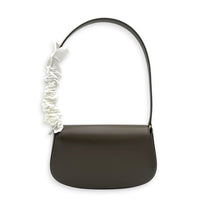 Voltaire Shoulder Bag Dark Musk in Calfskin, Gold hardware