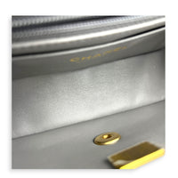 CC Rectangle Top Handle Bag in Lambskin, Gold hardware