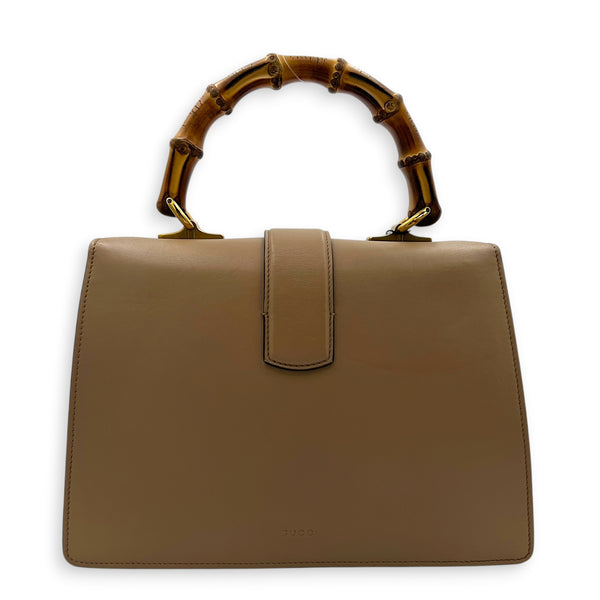 Dionysus Medium Tricolor Top Handle Bag in Calfskin, Gold hardware