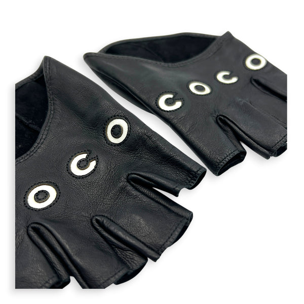 Coco Gloves Black in Calfskin