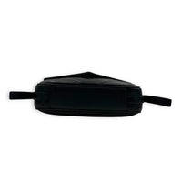 Loulou Toy Black Crossbody Bag in Lambskin, Gold hardware