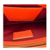 Serpenti Forever Red Crossbody Bag in Calfskin, Gold hardware