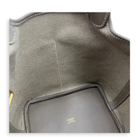 Picotin Cargo 18 Beige Marfa Top Handle Bag in Canvas, Gold hardware