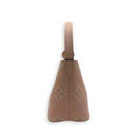 All In Top Handle Bag BB Pink in Monogram Empreinte Leather, Gold hardware