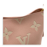 All In Top Handle Bag BB Pink in Monogram Empreinte Leather, Gold hardware
