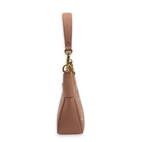 Bagatelle Shoulder Bag Pink in Empreinte Leather, Gold hardware
