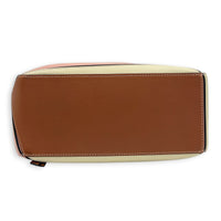 Puzzle Small Multi-colour Shoulder Bag in Calfskin, Silver hardware