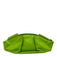 Paseo Top Handle Bag Green in Calfskin, Gold hardware