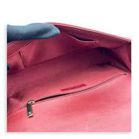 Boy Shoulder Bag Red in Lambskin, Gold hardware