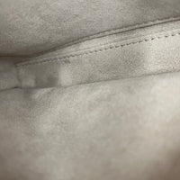 New Wave Shoulder Bag Beige in Calfskin, Gold hardware