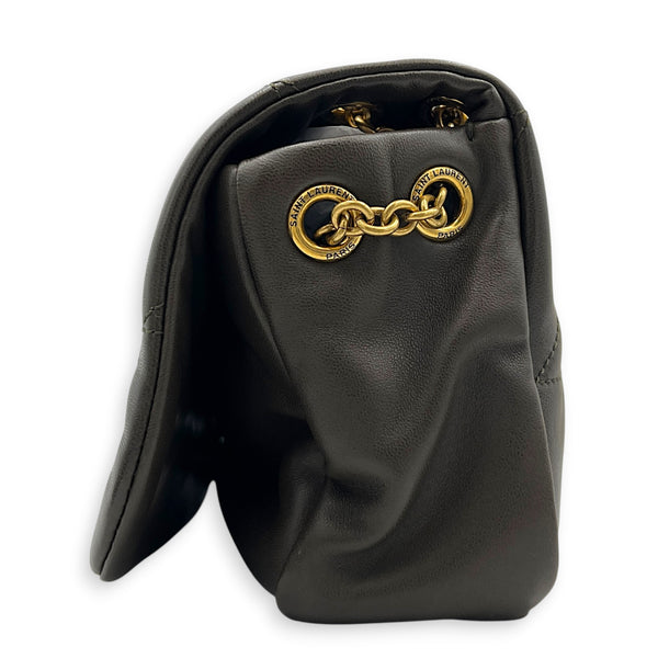 Jamie 4.3 Shoulder Bag Mini Green in Lambskin, Gold hardware