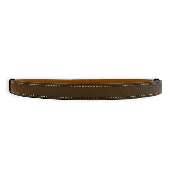 Kelly Etoupe Belt in Epsom, Gold hardware