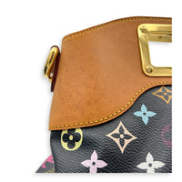 Judy Shoulder Bag Multi-colour in Monogram Coated Canvas, Gold hardware