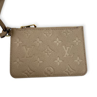 Bundle Bucket Bag Beige in Empreinte Leather, Gold hardware