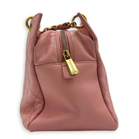 PTT Petite Timeless Tote Bag Pink in Calfskin, Gold hardware