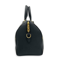 Speedy Bandouliere Studded Monogram Constellation Top Handle Bag in Calfskin, Gold hardware