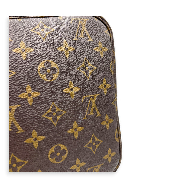 Neverfull Tote Bag GM Brown in Monogram Coated Canvas, Gold hardware