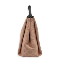 Mahina Babylon Shoulder Bag Pink in Calfskin, Silver hardware