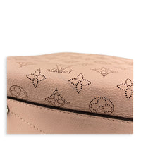 Mahina Babylon Shoulder Bag Pink in Calfskin, Silver hardware