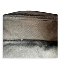 Niki Medium Black Shoulder Bag in Calfskin, Silver hardware