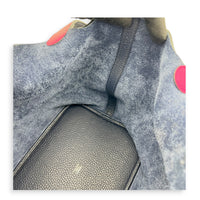 Picotin 22 Blue Bucket Bag in Clemence, Silver hardware