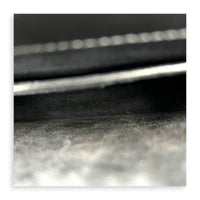 Sunset Black Shoulder Bag in Calfskin, Silver hardware