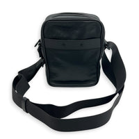 Danube Shoulder Bag Black in Calfskin, Black hardware