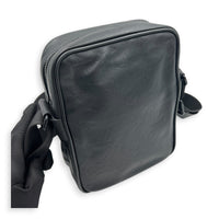 Danube Shoulder Bag Black in Calfskin, Black hardware