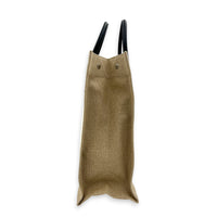 Rive Gauche Tote Bag Beige in Canvas, Silver hardware