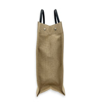 Rive Gauche Tote Bag Beige in Canvas, Silver hardware