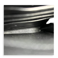 Cassandre Wallet On Chain Black in Calfskin, Silver hardware