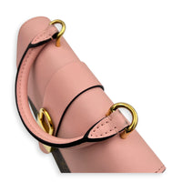 Locky Top Handle Bag Brown in Monogram Coated Canvas, Gold hardware