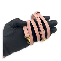 Locky Top Handle Bag Brown in Monogram Coated Canvas, Gold hardware